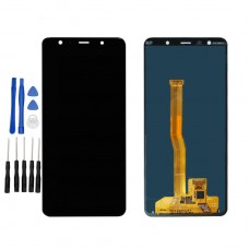 écran tactile Samsung Galaxy A7 (2018) SM-A750F, SM-A750FN, SM-A750G, SM-A750X, SM-A750N Noir