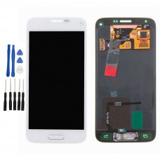 écran tactile Samsung Galaxy S5 mini SM-G800H, SM-G800F, SM-G800M, SM-G800Y Blanc