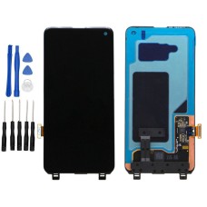 écran tactile Samsung Galaxy S10 SM-G973F, SM-G973U, SM-G973U1, SM-G9730, SM-G973N, SM-G973X, SCV41 Noir Original