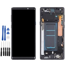 écran tactile Samsung Galaxy Note9 SM-N960F, N9600, N960F, N960W, N960X, SCV40 Noir Avec Châssis