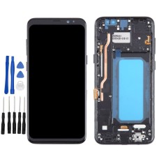 écran tactile Samsung Galaxy S8+ SM-G955F, G955FD, G955W, G955A, G955P, G955N, G9550, SC-03J, G955F Noir Avec Châssis