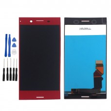 écran tactile Sony Xperia XZ Premium G8142, G8141, SO-04K, SO-04J rouge